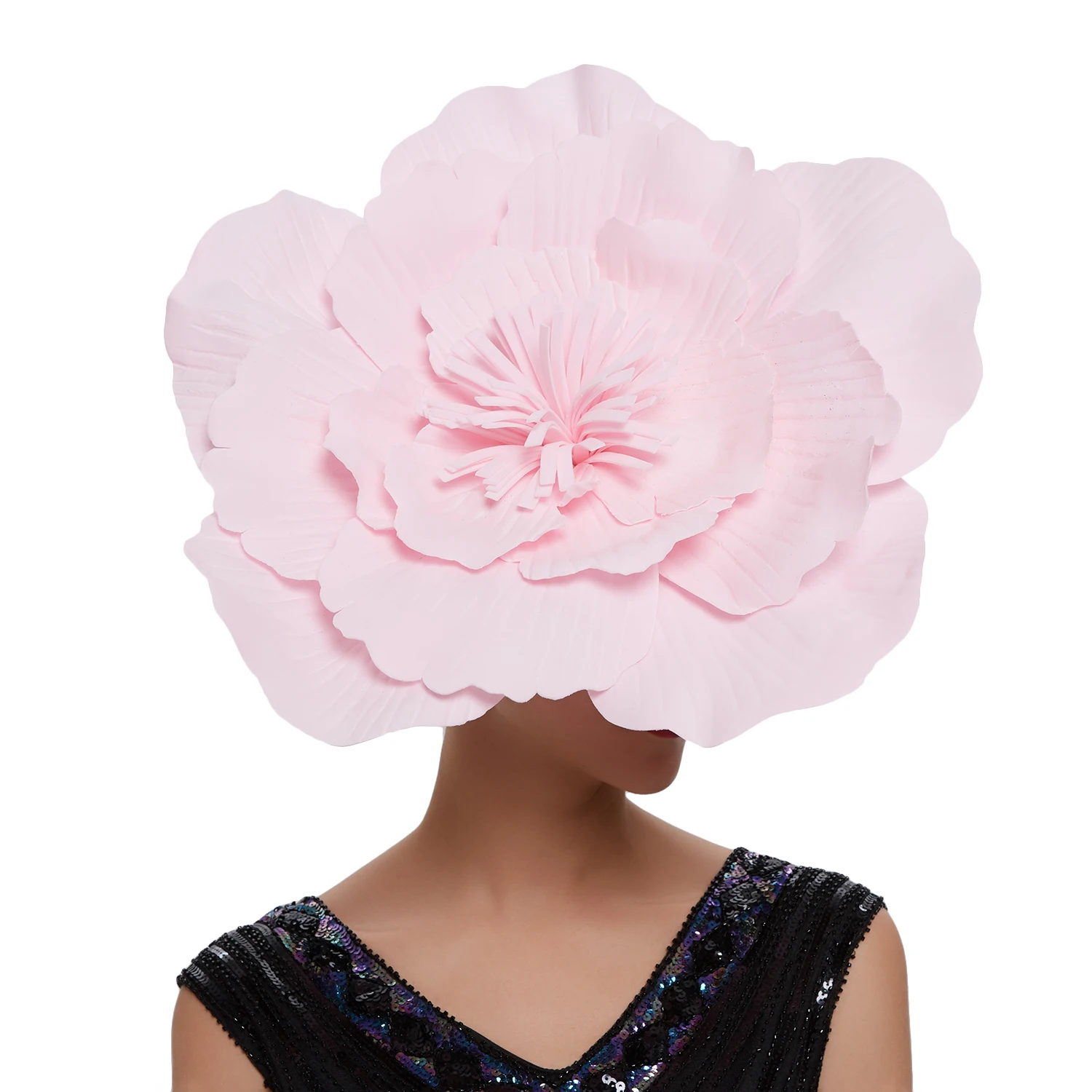 Feminino grande flor faixa de  - Women Fashion Photoshoot avaliação e preço