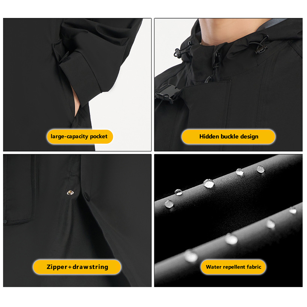 Jaqueta Corta-Vento Impermeáve - Women'S Fashion Raincoat avaliação e preço