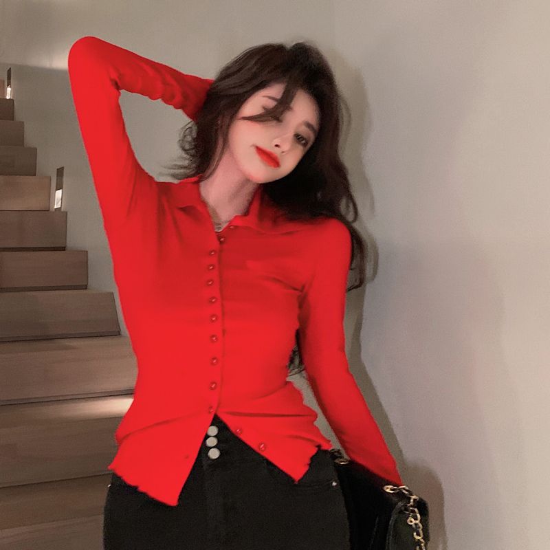 Camisas femininas magras e ele - Women'S Y2K Fashion Aesthetic avaliação e preço